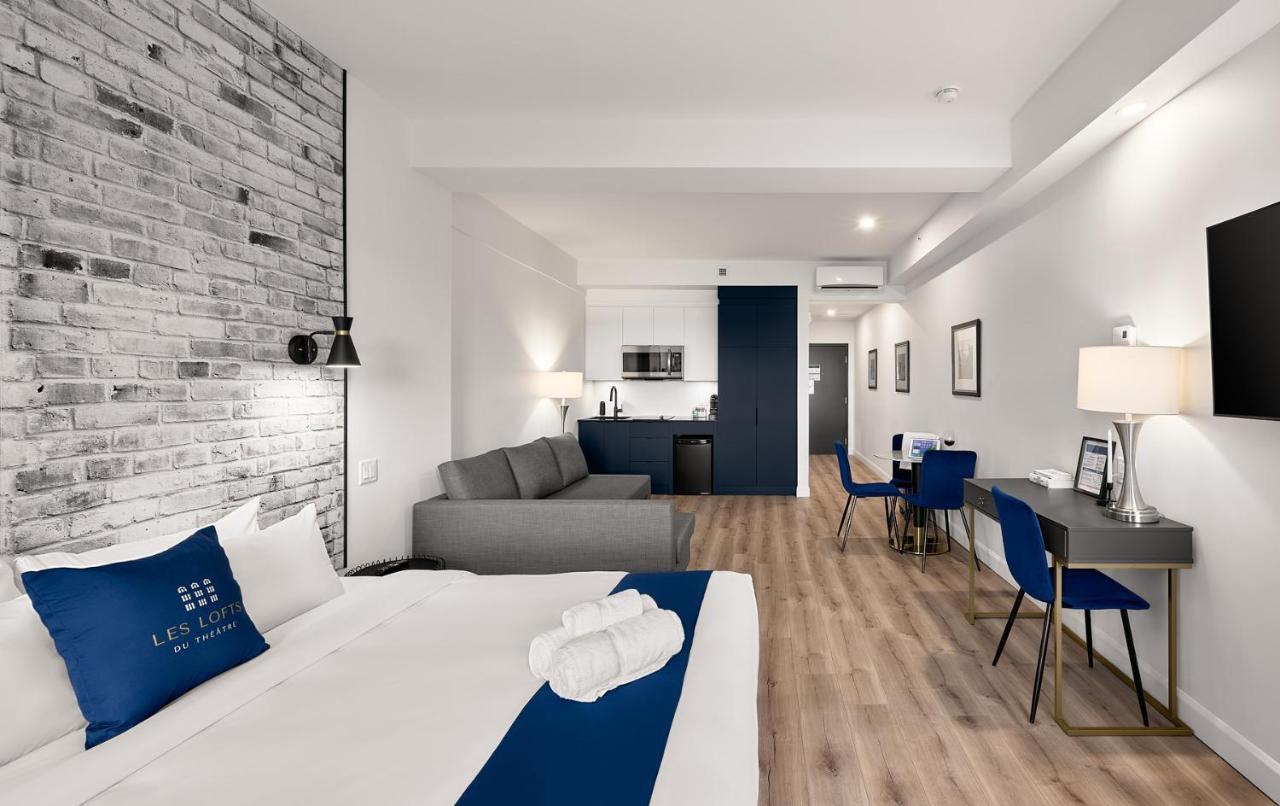 퀘벡 Les Lofts Du Theatre 아파트 외부 사진