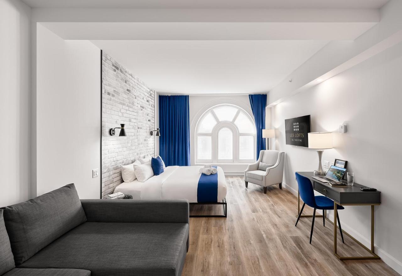 퀘벡 Les Lofts Du Theatre 아파트 외부 사진